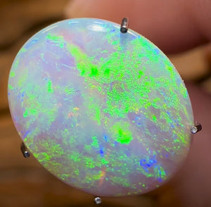 3.15cts - Lightning Ridge Crystal Opal - Opal Whisperers