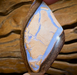 43.5cts - Big Yowah Nut Kernel Opal. Double Sided