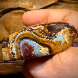 678.5cts - Large Tribal Australian Boulder Opal Polished Specimen