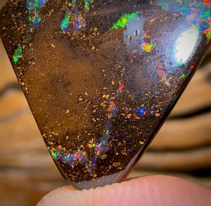 12.1cts - Australian Boulder Opal from Yowah with Red
