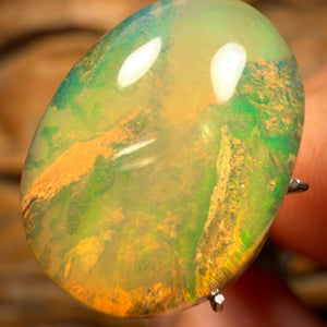Freut es Sie nicht, dass Sie bis zur Endkarte gewartet haben! 9,6 Karat – Wow! Wild und Verrückt! Massiver australischer Boulder Pipe Crystal Opal