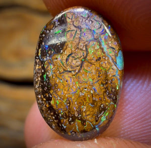 4.7cts - Tan Tribal Yowah Nut Opal. Australian Opal