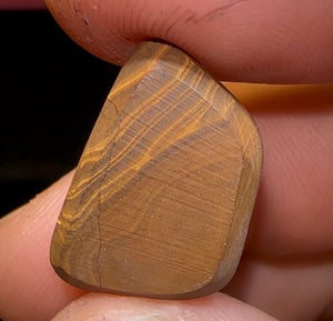 10.7cts - Solid QLD Black Boulder Opal - Opal Whisperers