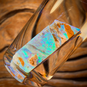 20.8cts - Vial of Rare Yowah Wood Fossil Crystal Opal Rough