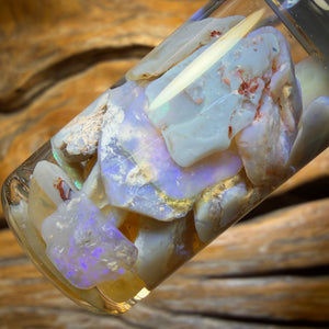 50.4cts - Lightning Ridge Opal Vial