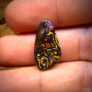 10.9cts - Awesome Tribal Queensland Boulder Opal from Yowah