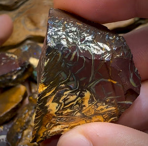 317.9g - 15x Yowah Nut Rough Pieces. Tribal and Crystal Centres Australian Opal - Opal Whisperers