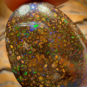 63,2 ct – Yowah Nut Tribal. Australischer Boulder-Opal
