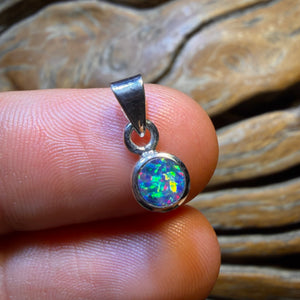 HDW Sterling Silver - Queensland Boulder Opal Doublet Pendant
