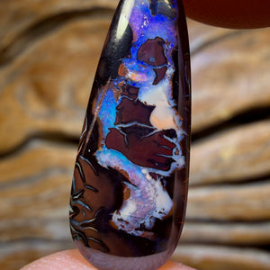 TGIF 8.5cts - Tribal Yowah Nut Opal. Australian Opal