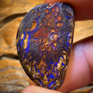 52.4cts - Tribal Yowah Nut Opal Rub. Featured on ‘OUTBACK OPAL HUNTERS’!!