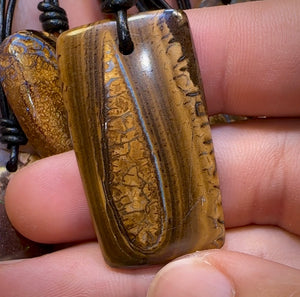 10x Drilled Yowah Boulder Opals. Bulk Wholesale Dealers Package - Opal Whisperers