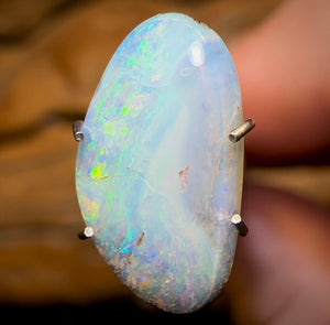 2.1cts - “Milky Way”Queensland Boulder Seam Opal