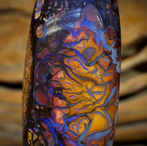 28.4cts - Tribal Yowah Nut Opal. Double Sided