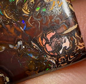 23.8cts - Queensland Boulder Opal Great Pattern - Opal Whisperers