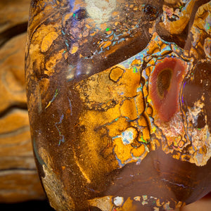 678.5cts - Large Tribal Australian Boulder Opal Polished Specimen