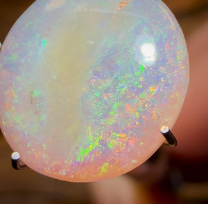 3.8cts - Solid Australian Boulder Pipe Crystal Opal - Opal Whisperers