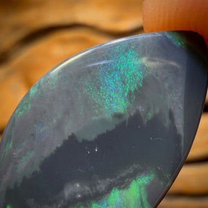 🔨 AUCTION 🔨 Reserve 💎 High Roller Banger Auction 💎 6.6cts - N1 Black Opal from Lightning Ridge Picture Stone