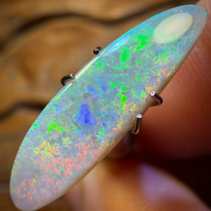 Half Price Card! 2.2cts - Dark Opal from Lightning Ridge Double Sided
