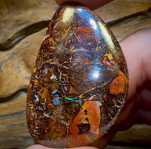 114.1cts - Big Tribal Queensland Boulder Opal from Koroit