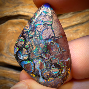 55.9cts - TOP Tribal Australian Boulder Opal from Yowah
