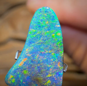 (Template) 4.5cts - Queensland Boulder Opal from Winton. Gem Quality - Opal Whisperers