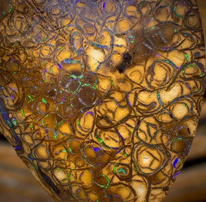 Dad Card! 18.6cts - Tan Tribal Australian Boulder Opal from Yowah