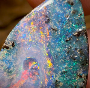 16.5cts - Queensland Boulder Opal from Winton - Opal Whisperers