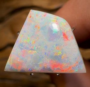 4.9cts - Andamooka South Australian Rare Light Opal Andreou Heritage Collection