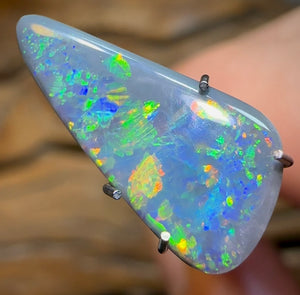 1.4cts - Lightning Ridge Black Opal Bargain - Opal Whisperers