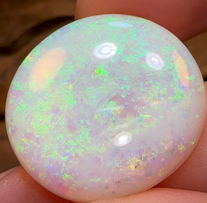 21.7cts - Large Gem Coober Pedy White Opal. Australian Opal - Opal Whisperers