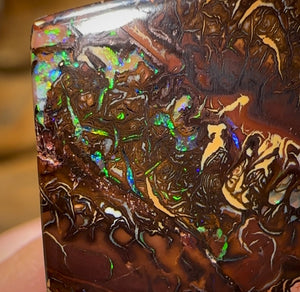 23.8cts - Queensland Boulder Opal Great Pattern - Opal Whisperers