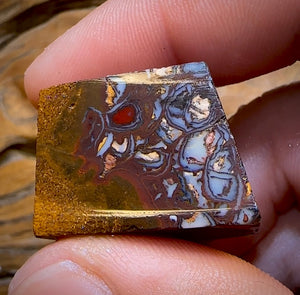 171.2cts - Tribal Queensland Boulder Opal Rough Piece from Koroit