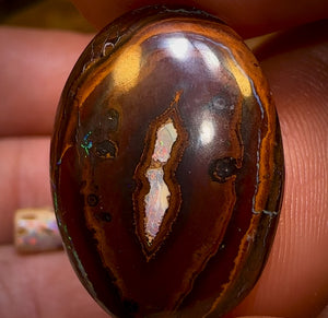 44.5cts - 4x Finished Queensland Boulder Opals with Crystal Centres Wholesale Parcel