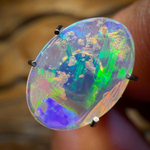 🔨 AUCTION 🔨 1.2cts - “Aqua” Solid Australian Boulder Pipe Crystal Opal