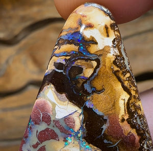 124.7cts - Australian Boulder Opal from Yowah - Opal Whisperers