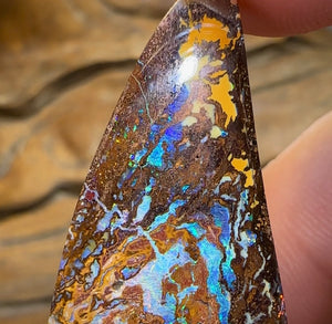 38.4cts - Double Sided Australian Yowah Boulder Opal. Heritage Collection - Opal Whisperers