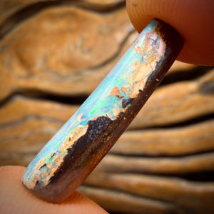 14.5cts - Yowah Nut Crystal Centre Opal. Australian Boulder Opal