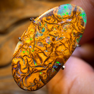 4.6cts - Tribal Queensland Boulder Opal from Yowah