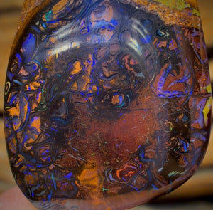 55.1cts - Tribal Yowah Nut Australian Opal Double Sided Double Conglomerate.