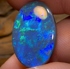 13.4cts - Australian Black Opal from Lightning Ridge - Opal Whisperers
