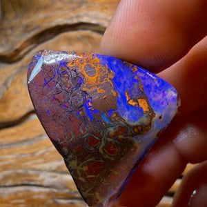 HDW 121.9cts - Tribal Yowah Nut Opal Rough Rub