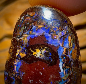 41.9cts - Tribal Queensland Boulder Yowah Nut Opal. Double Sided