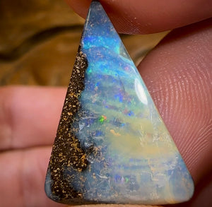 19.4cts - Australian Boulder Opal Pair - Opal Whisperers