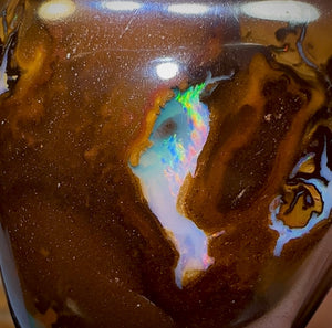 273.7cts - “Mystic Creature” Yowah Nut Crystal Centre Opal. Polished Specimen - Opal Whisperers