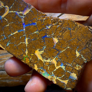 Dad Card! 683cts - Queensland Boulder Seam Opal Rough Specimen Piece