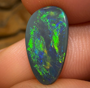 2.7cts - Lightning Ridge Black Opal - Opal Whisperers