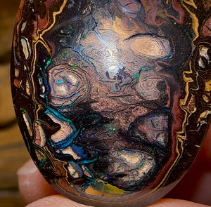 99.5cts - Big Queensland Boulder Tribal Opal Beauty - Opal Whisperers