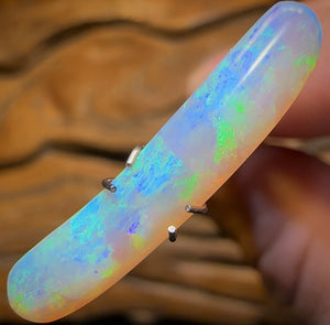 2.65cts - Rare Mintabie Crystal Opal. Decades Old ISAACS CUT - Opal Whisperers