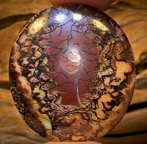 68.9cts - ‘Heart of Opal’ Tribal Australian Boulder Opal